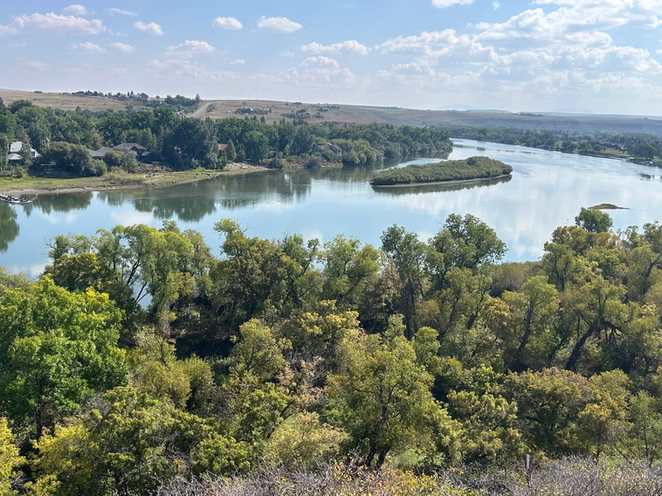 Missouri River land